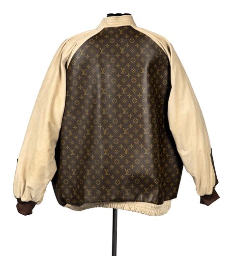 louis vuitton leather jacket men.